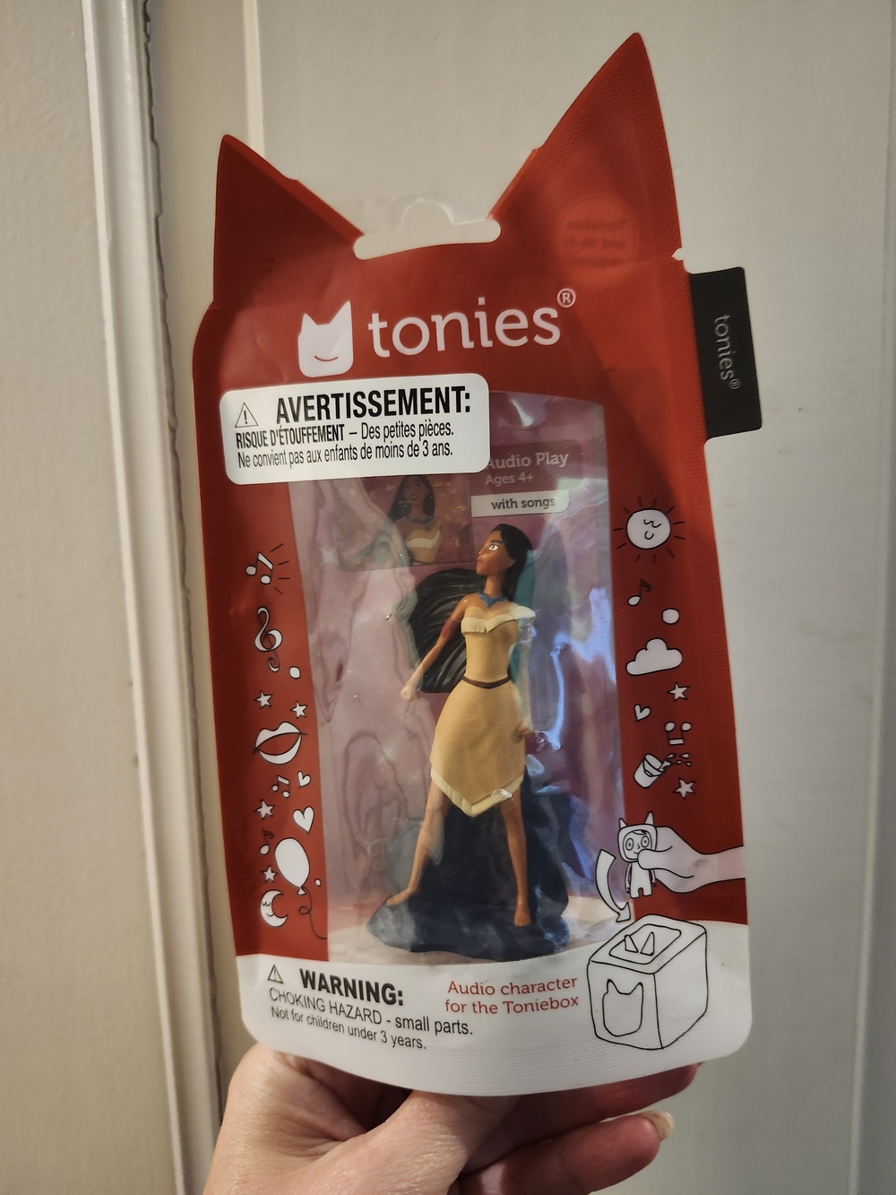 tonies® Pocahontas Audio Character - Yellow Figure for Toniebox
